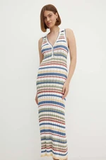 Šaty Pepe Jeans IRIS DRESS maxi, priliehavá, PL953573