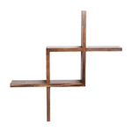 Wielopoziomowa półka z litego drewna jodłowego 60 cm Braid – Kalune Design