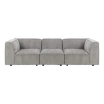 Jasnoszara sofa modułowa Bonami Selection Fairfield, 282 cm