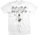 AC/DC Tričko Switch Unisex White S