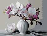 Zuty Pintura de diamantes magnolias