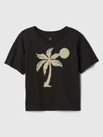 GAP Kids' T-shirt with print - Girls