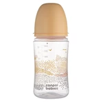 CANPOL BABIES Antikoliková fľaša EasyStart MOUNTAINS béžová 240 ml