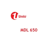 Unite 650 MDL Mobile Top-up MD