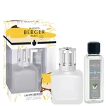 Maison Berger Paris Dárková sada katalytická lampa Glacon bílá + náplň Citronella 250 ml