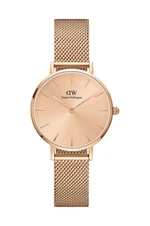 Hodinky Daniel Wellington Petite Unitone 28 dámske, ružová farba