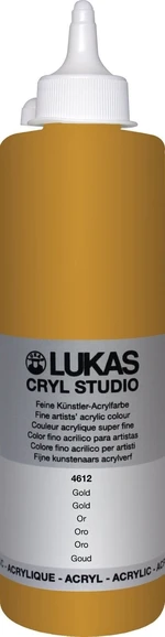 Lukas Cryl Studio Farba akrylowa 500 ml Złoty