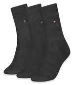 Tommy Hilfiger Socks - TH WOMEN SOCK 3P SPARKLE GIFTBOX black