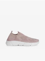 Light pink girls' slip on sneakers Geox - Girls