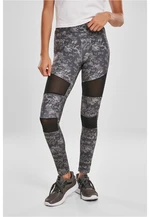 Women's Camo Tech Mesh Leggings, Dark Digital Camouflage