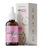 Cure Point CBD Pet 5% klobása olej 10 ml