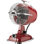 CasaFan Retrojet stolný ventilátor 24 W (Ø x v) 18.2 cm x 32 cm rubínovo červená, chróm