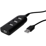 Digitus AB-50001-1 4 porty USB 2.0 hub  čierna