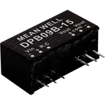 Mean Well DPB09C-15 DC / DC menič napätia, modul   300 mA 9 W Počet výstupov: 2 x