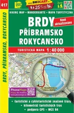 Brdy, Příbramsko, Rokycansko 1:40 000