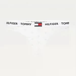 TOMMY HILFIGER Biele tangá Thong Burnout Tommy 85