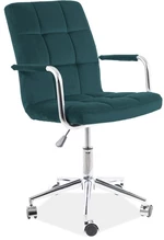 SIGNAL dětská židle Q-022 VELVET zelená
