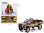 1982 GMC K-2500 Sierra Grande Pickup Truck Brown and Gold (Dirty Version) "Fall Guy Stuntman Association" Hollywood Special Edition 1/64 Diecast Mode