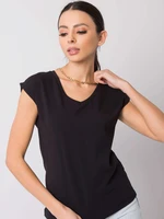 Basic women's T-shirt black