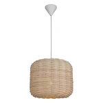 Závesné svietidlo s bambusovým tienidlom Homemania Decor Bamboo, ø 30 cm