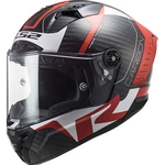 Moto přilba LS2 FF805 Thunder C Racing1  Gloss Red White  XL (61-62)