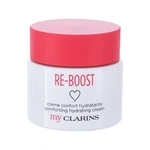 Clarins Re-Boost Comforting Hydrating 50 ml denný pleťový krém na zmiešanú pleť; na mastnú pleť; výživa a regenerácia pleti