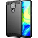 Kryt na mobil WG Carbon na Xiaomi Redmi Note 9 (8539) čierna zadný kryt na mobil • pre Xiaomi Redmi Note 9 • prístupné konektory a ovládacie prvky • f