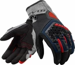 Rev'it! Gloves Mangrove Argintiu/Albastru 4XL Mănuși de motocicletă