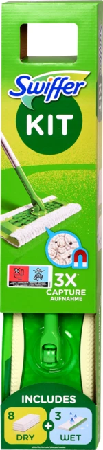 SWIFFER DRY+WET 8KS DRY + 3 KS WET