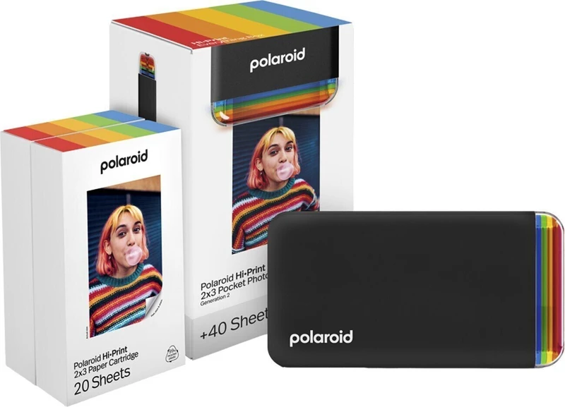 Polaroid Gen 2 E-box Black Kapesní tiskárna