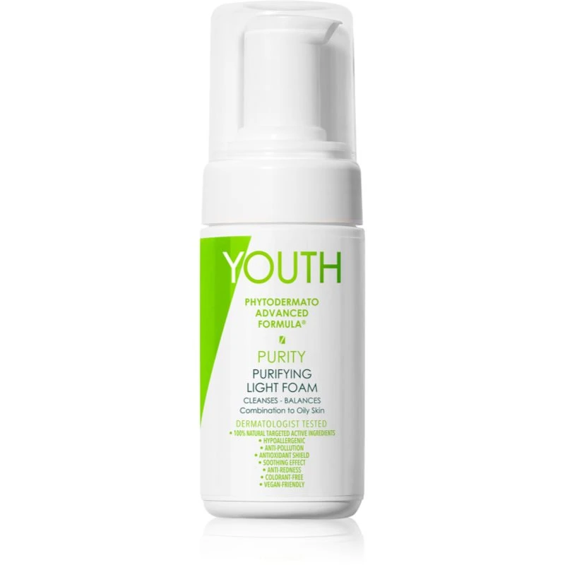 YOUTH Purity Purifying Light Foam jemná čisticí pěna 100 ml