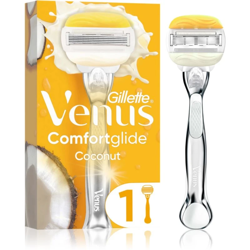 Gillette Venus ComfortGlide Olay Coconut holicí strojek s vyměnitelnou hlavicí 1 ks