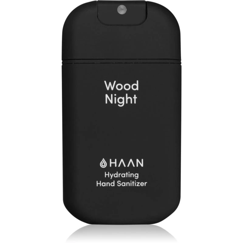 HAAN Hand Care Wood Night čisticí sprej na ruce s antibakteriální přísadou 30 ml