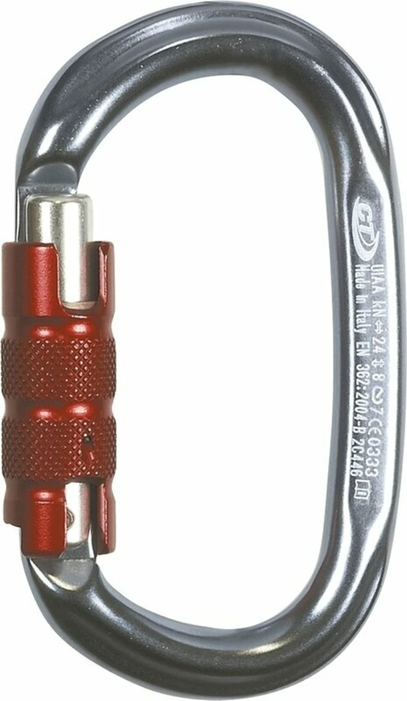 Climbing Technology Pillar TG Oválná karabina Twist Lock