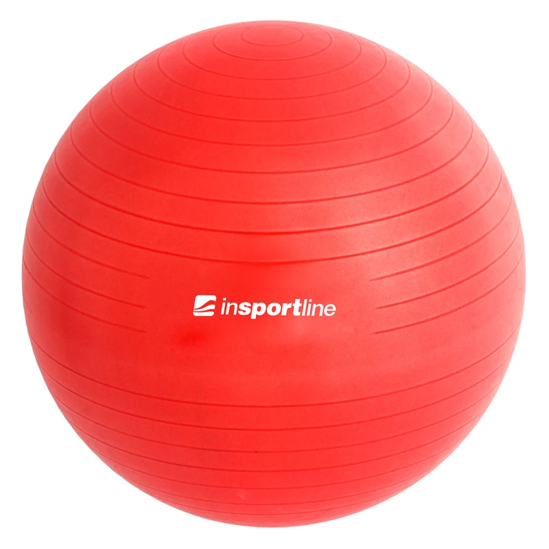 Gymnastický míč inSPORTline Top Ball 55 cm  červená