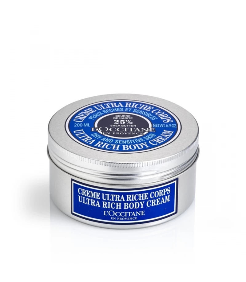 L`Occitane en Provence Výživný tělový krém 25% Shea Butter (Ultra Rich Body Cream) 200 ml