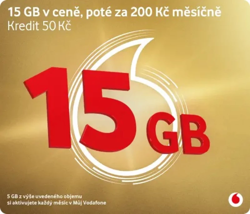 Zlatá karta Vodafone