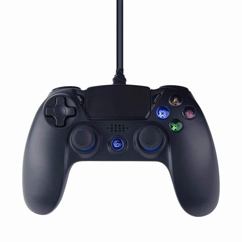 Joy Gamepad GEMBIRD JPD-PS4U-01 pro PS4 a PC, vibrační, 3m