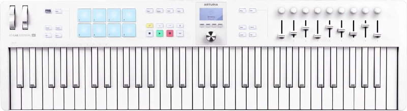 Arturia KeyLab Essential 61 mk3 MIDI keyboard Alpine White